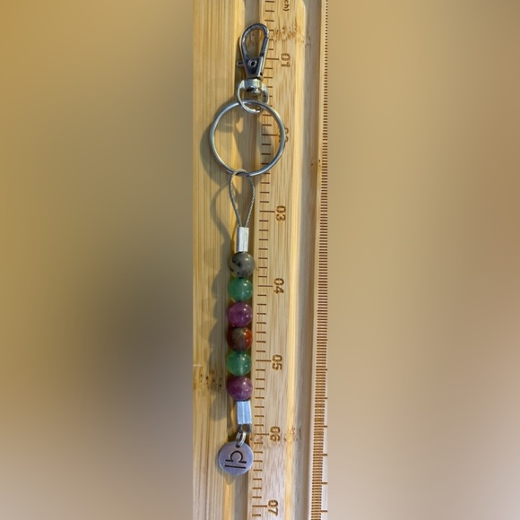 Zodiac Custom Crystal Keychain - Handmade! - Picture 4 of 15